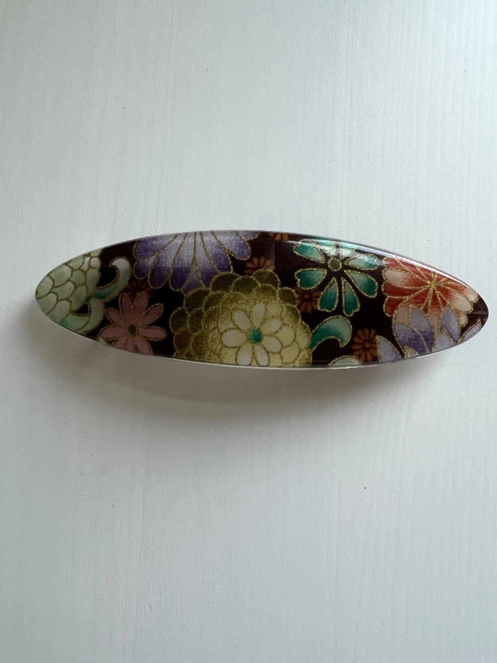 France Luxe handmade Floral Barrette